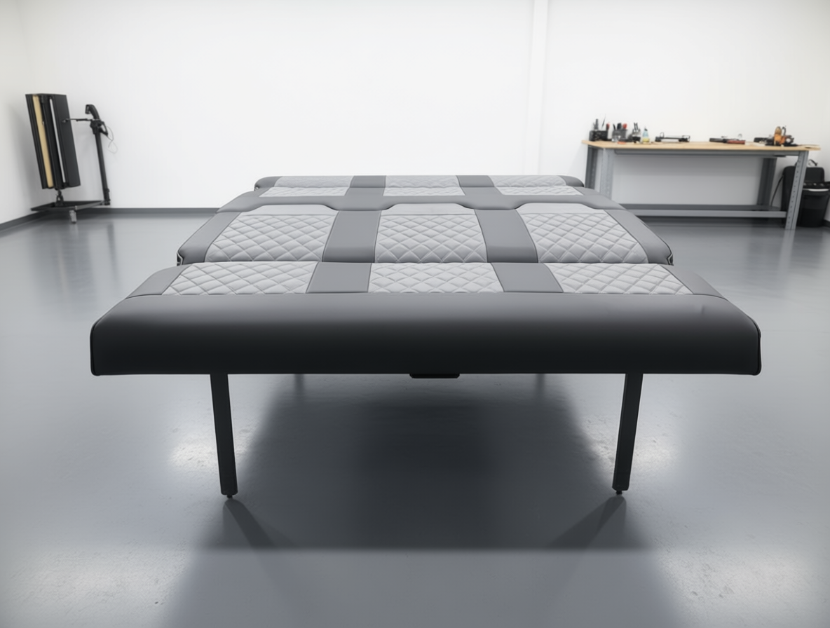 Bed down rock n roll bed Blue Note Upholstery